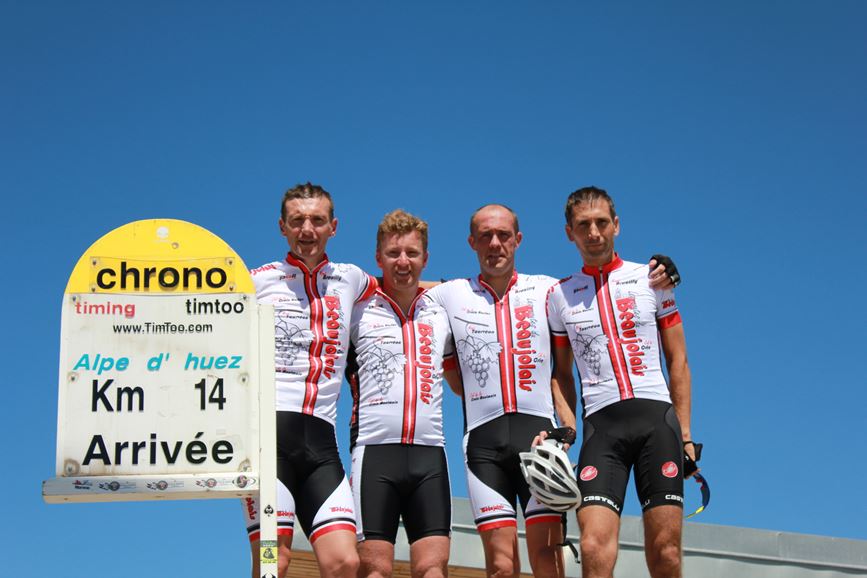 Photo arrivée Alpe d'Huez