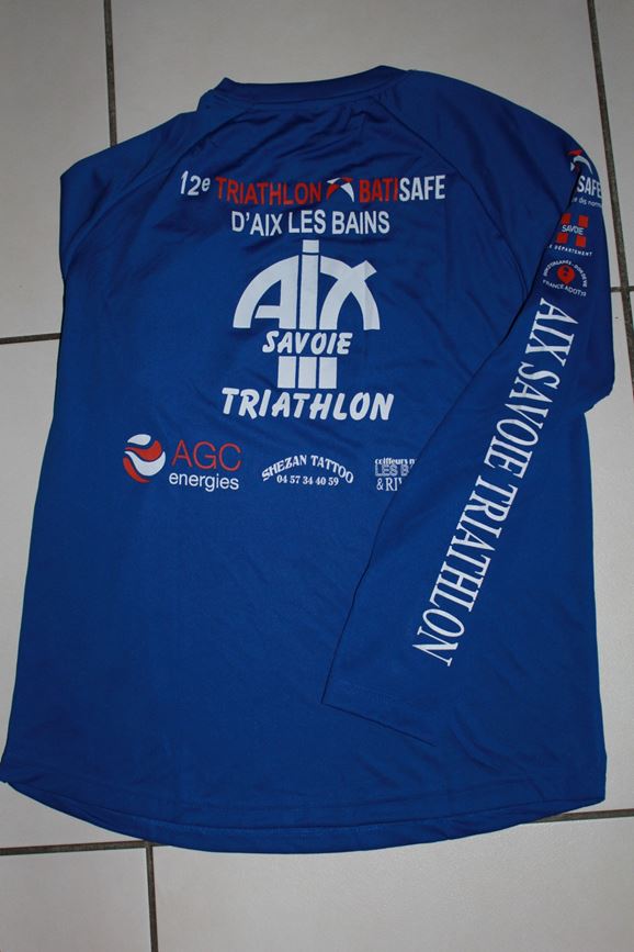 Maillot triathlon Aix-les-Bains 2016
