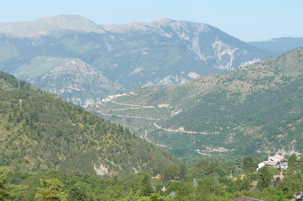 Vue depuis le col St-Martin