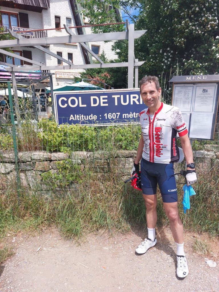 Photo souvenir au sommet du col de Turini