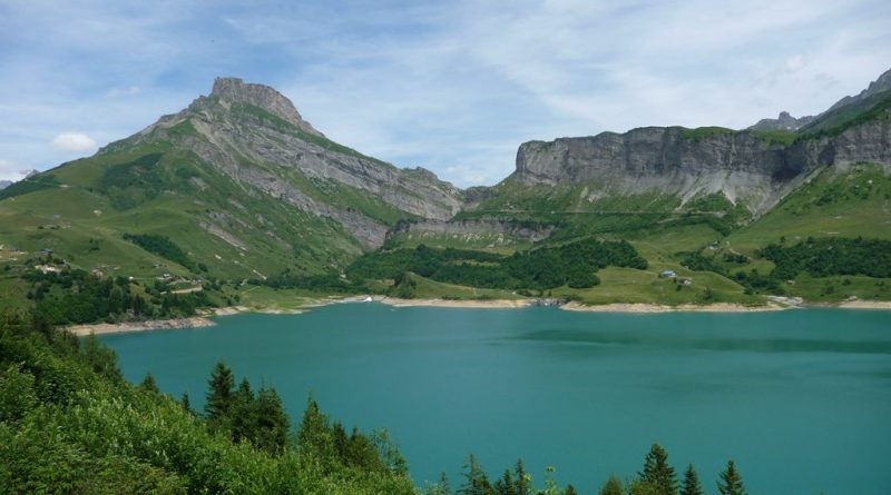 Lac de Roselend - Vue 1