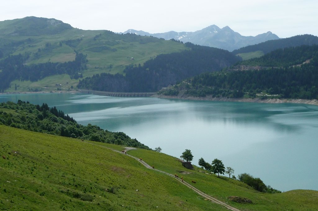 Lac de Roselend - Vue 2