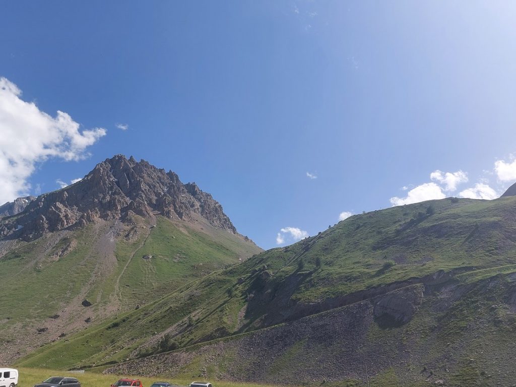 Vue de plan Lachat - montée du Galibier