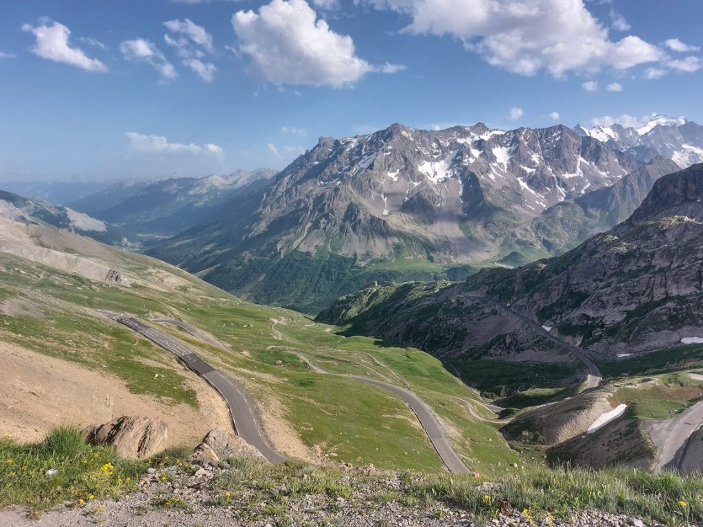 Vue depuis le col du Galibier