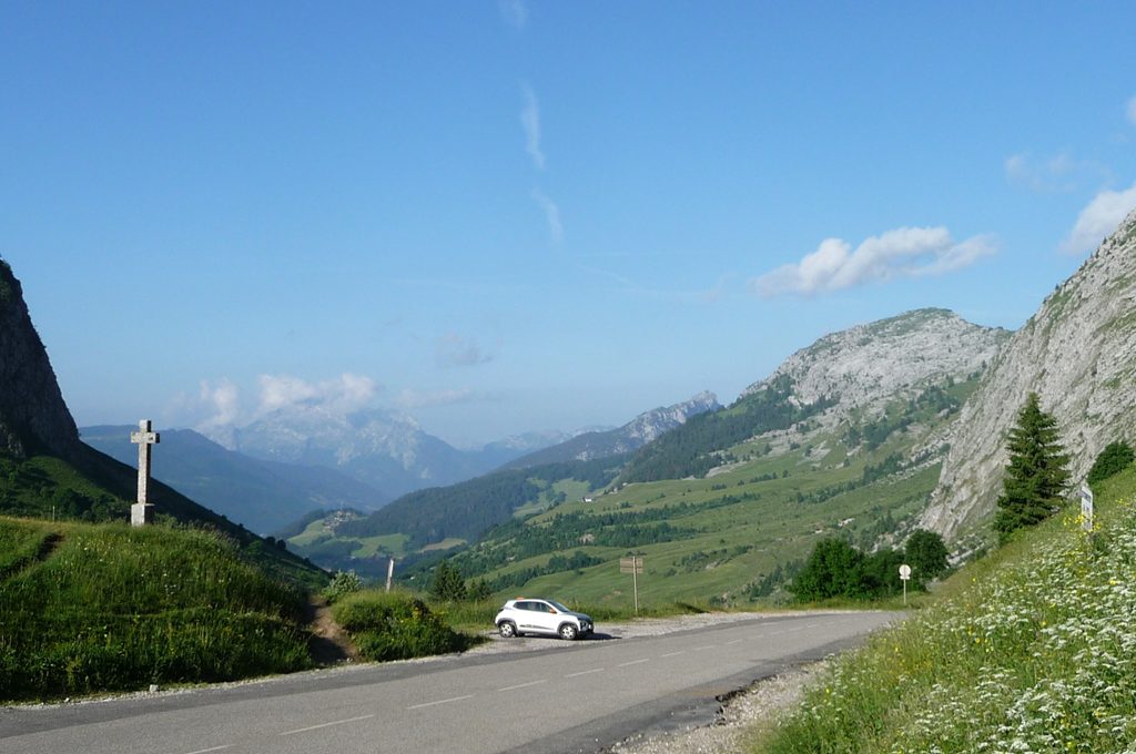 RGA 2025 - Vue du sommet du col de la Colombière