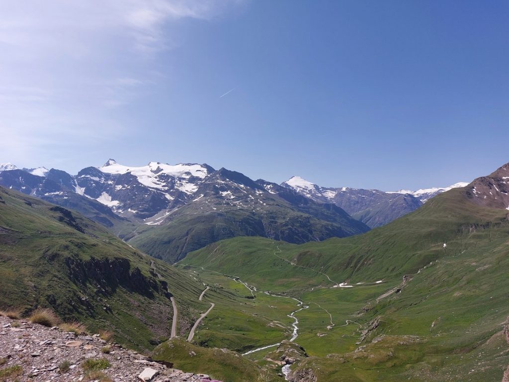 Lacets du col de l'Iseran