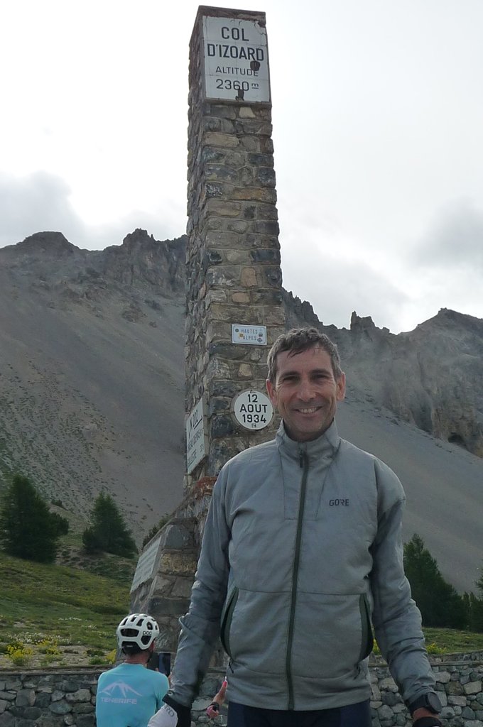 Photo souvenir au sommet du col d'Izoard