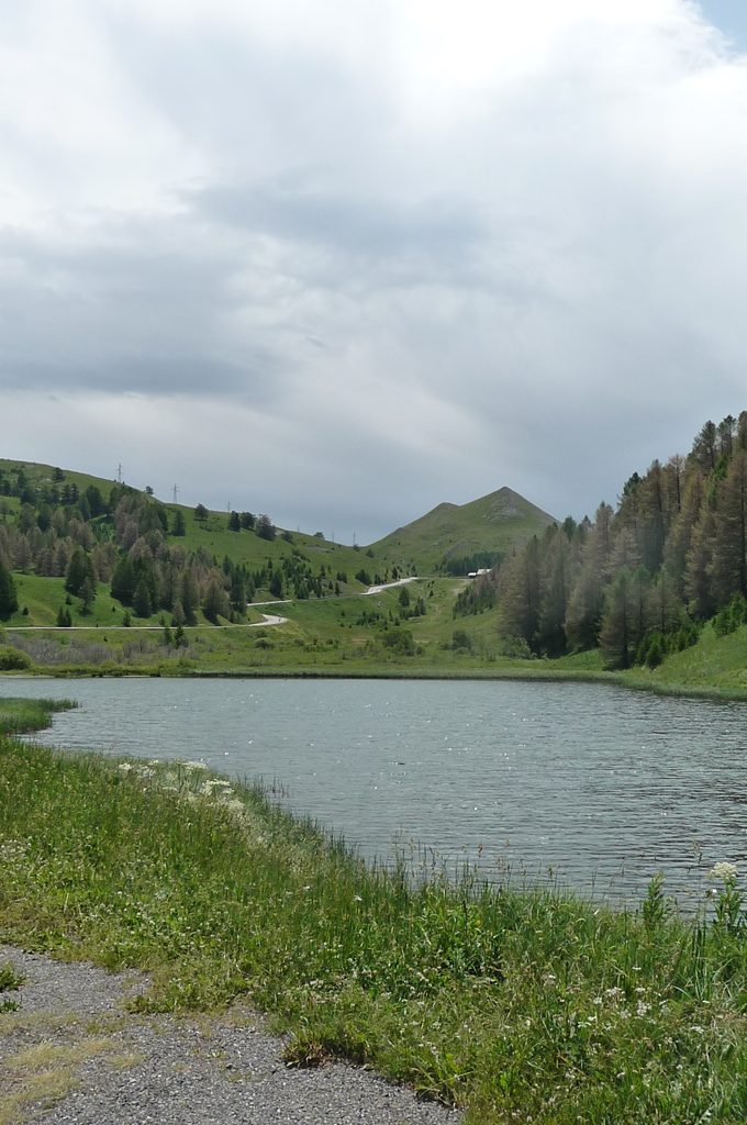 Lac sur le haut du col de Vars