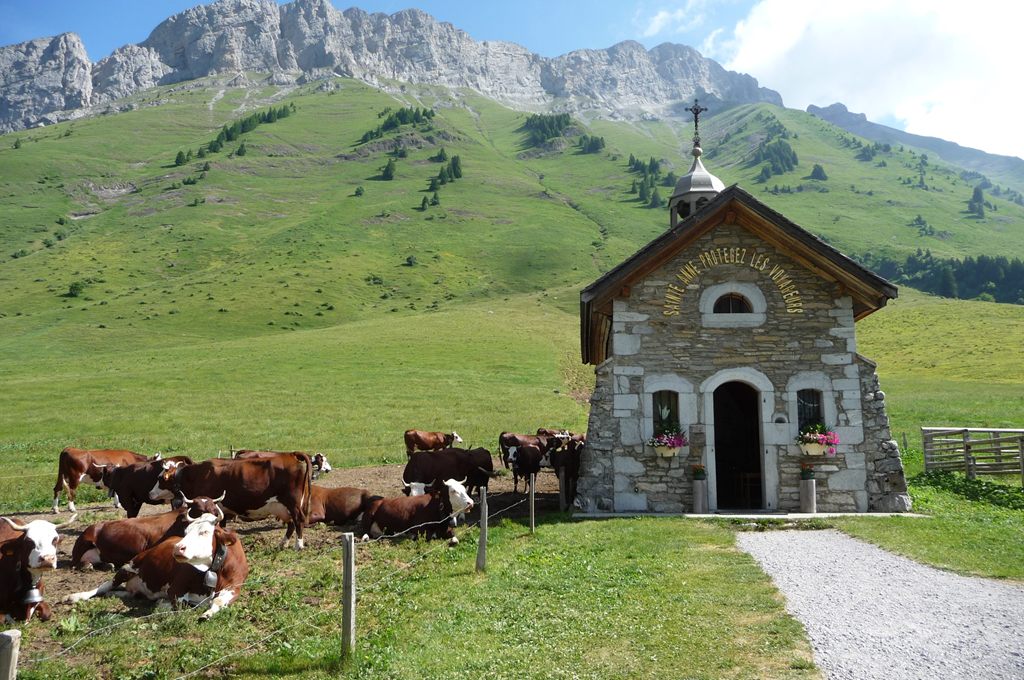 Sommet du col de Aravis - Chapelle