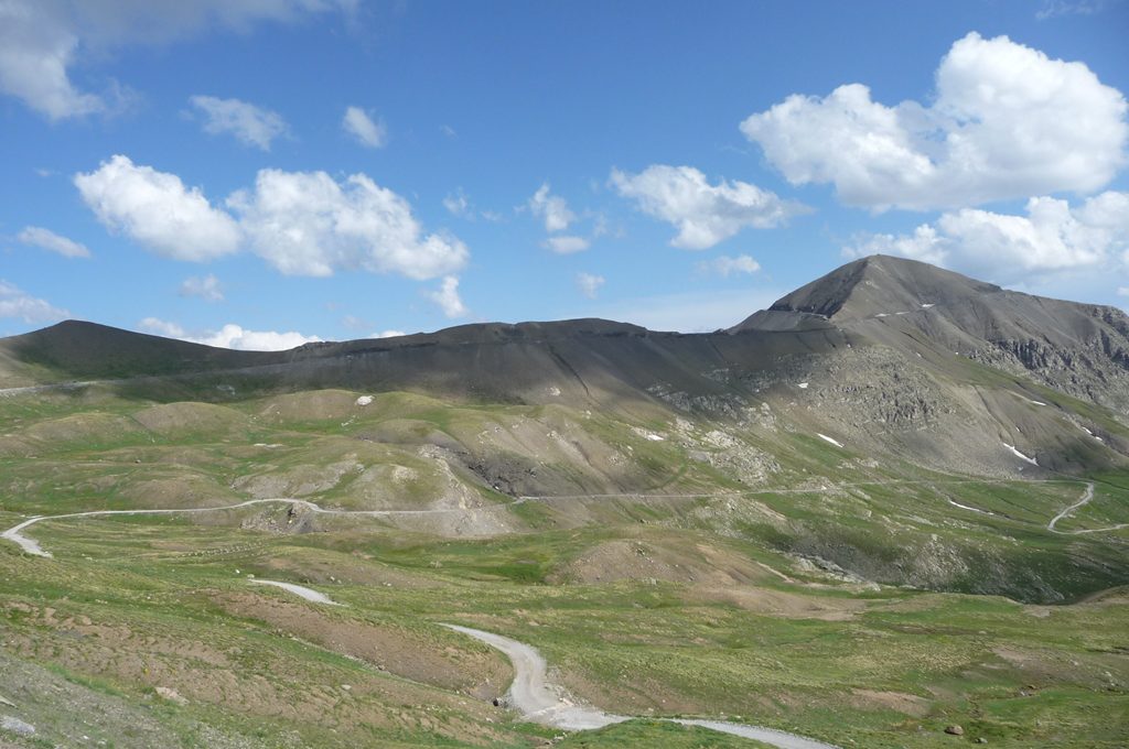 Vue 360 cime de la Bonette