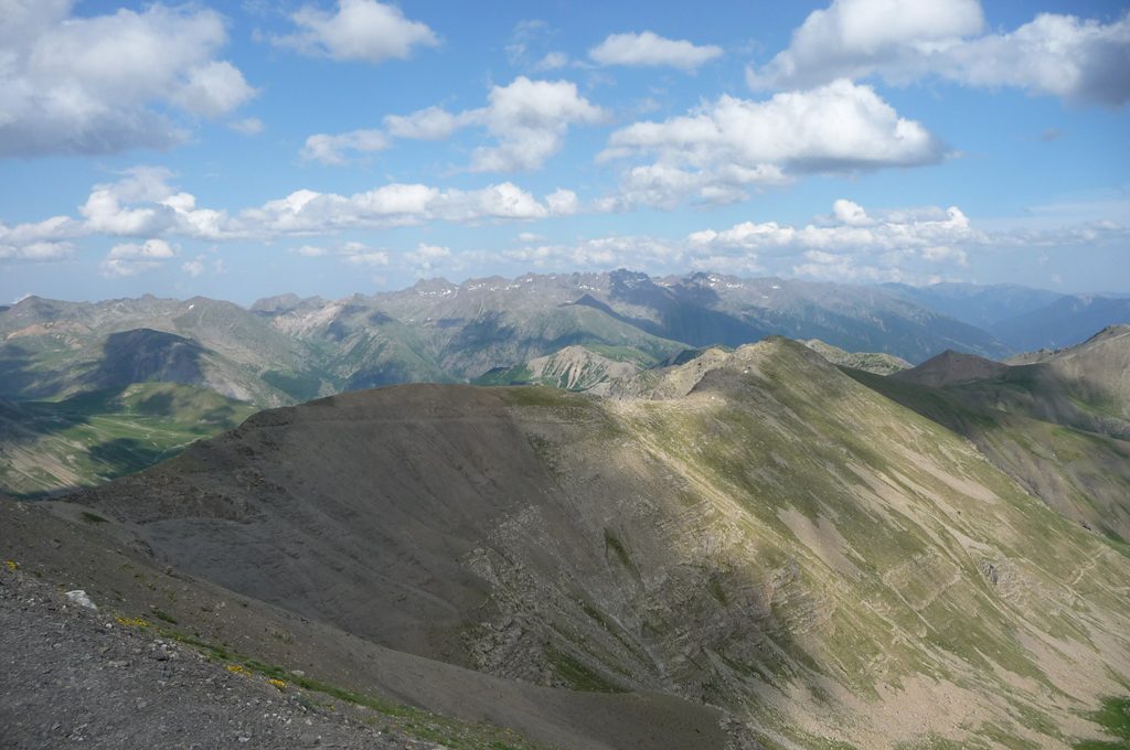 Vue 360 cime de la Bonette