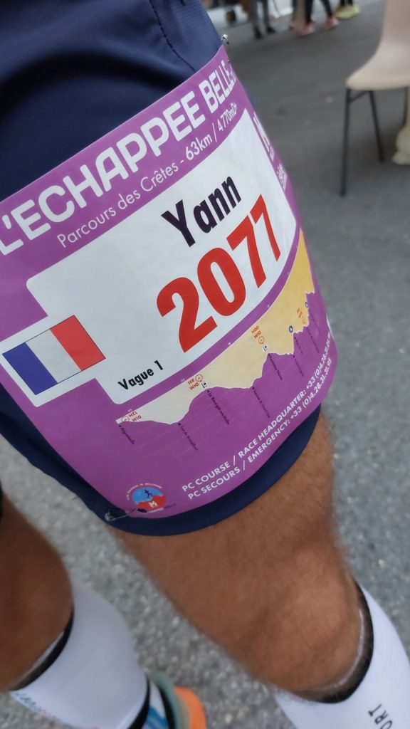 Dossard Echappée Belle