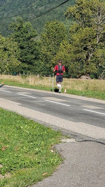 Sortie du ravitaillement de Bourget-en-Huile