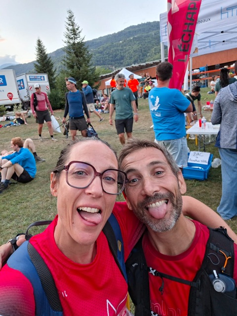 Un couple heureux sur l'Echappée Belle