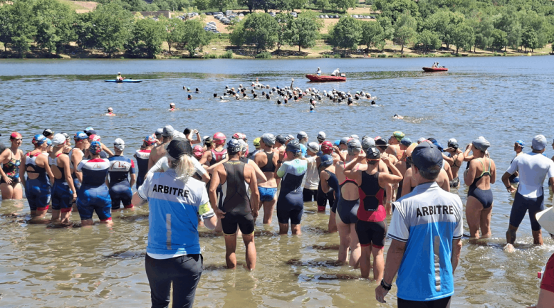 Triathlon de MAcon 2026 - Format S, départ natation