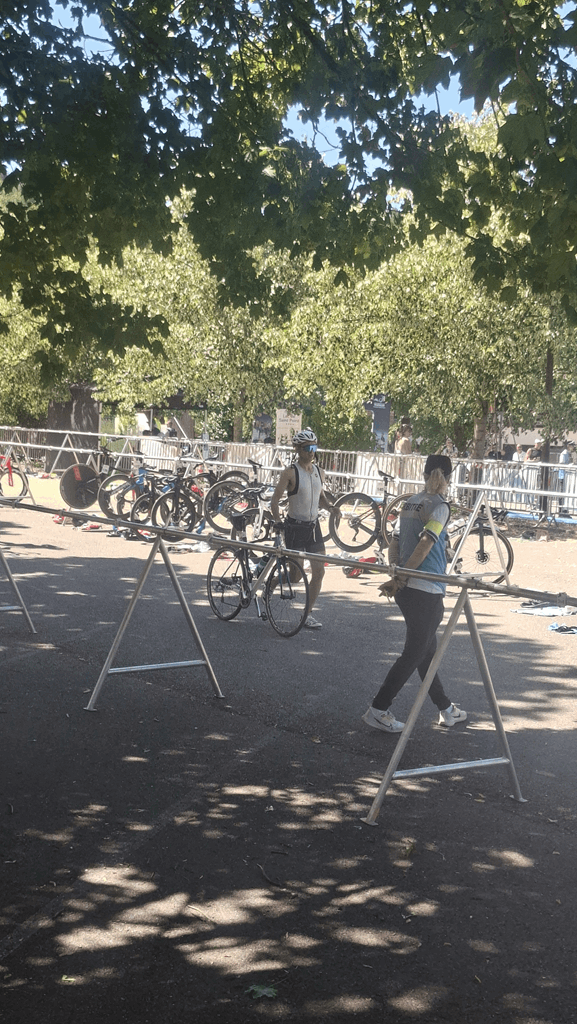 Retour parc de transition - Triathlon de Mâcon 2026